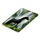 Stallion und Wasserfälle Magnet (Linke Seite)