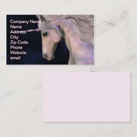 Stallion Visitenkarte (Vorne/Hinten)