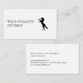 Stallion Visitenkarte (Vorne/Hinten)