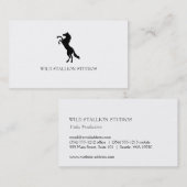 Stallion Visitenkarte (Vorne/Hinten)