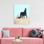 Stallion Voodoo Canvas Leinwanddruck (Insitu (Wohnzimmer))