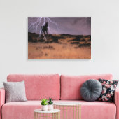 Stallion Voodoo Leinwanddruck (Insitu (Wohnzimmer))