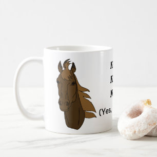 Stallions-Kaffee-Tasse Kaffeetasse