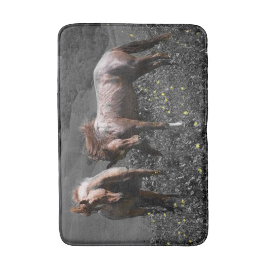 Stallions-Spar Badematte (Vorderseite Vertikal)