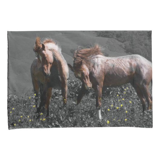 Stallions-Spar Kissenbezug (Vorderseite-Rechts)