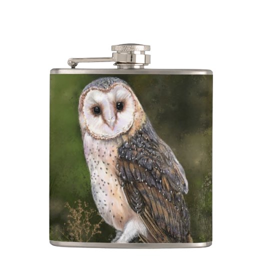 Stallkolben Flachmann (Vorderseite)