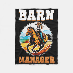 Stallmanager I Reitponyfan Fleecedecke