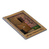 StallNotebook mit anpassbarem Text Notizblock (Rechte Seite)