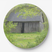 Stallpapierplatte Pappteller (Vorderseite)