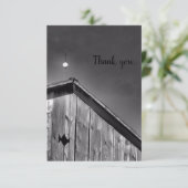 Stallpeak gegen Himmel Dankeskarte (Stehend Vorderseite)