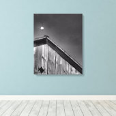 Stallpeak gegen Himmel Leinwanddruck (Insitu (Holzboden))
