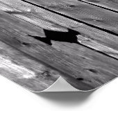 Stallpeak gegen Himmel Poster (Ecke)