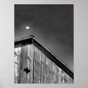 Stallpeak gegen Himmel Poster