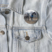 Stallpferde Button (Beispiel)