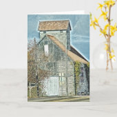 Stallquilt auf der Seite Karte (Gelbe Blume)