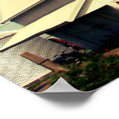 Stallquilt und Mais-Imitate Vintag Poster (Ecke)