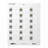 Stallreflektionen Adressaufkleber (Vorne)