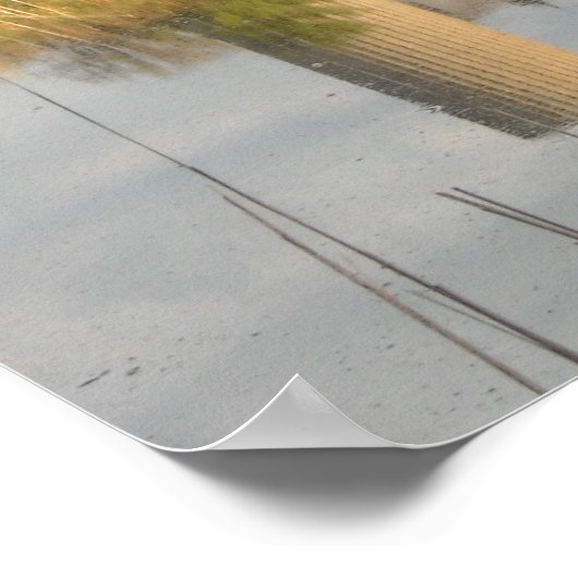 Stallreflektionen Poster (Ecke)