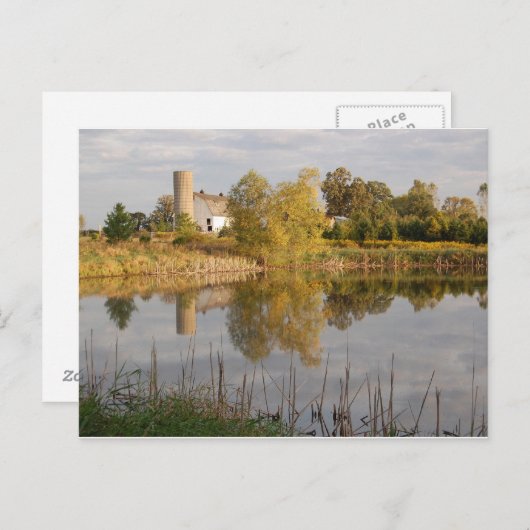 Stallreflektionen Postkarte (Vorne/Hinten)