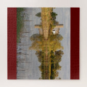 Stallreflektionen Puzzle (Horizontal)
