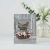 Stallreflexion Postkarte (Stehend Vorderseite)