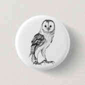 Stallschale - Gezeichnet in schwarzem Pen Button (Vorderseite)