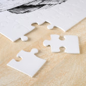 Stallschale - Gezeichnet in schwarzem Pen Puzzle (Seite)