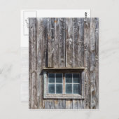 Stallseite mit Fenster Postkarte (Vorne/Hinten)
