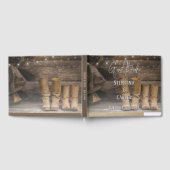 Stallstiefel Rustikale Hochzeit Gästebuch (Voll)