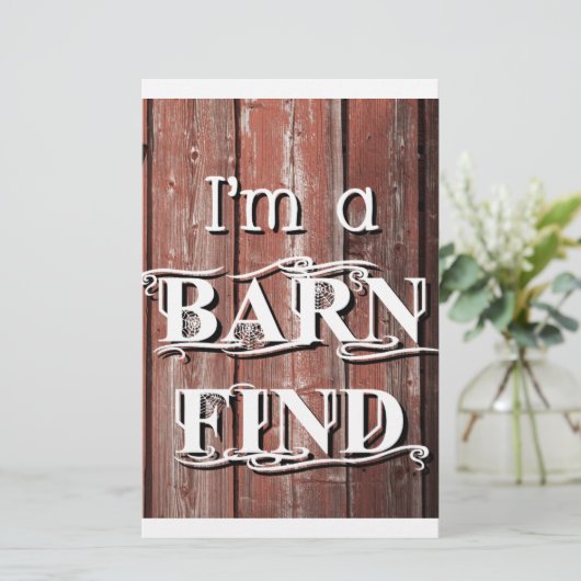 Stallsuche Briefpapier (Stehend Vorderseite)