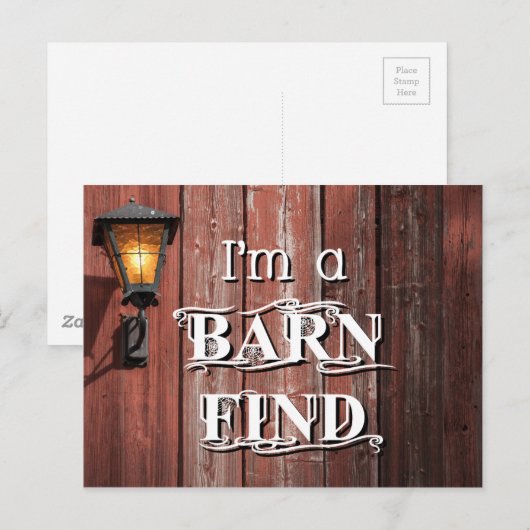 Stallsuche Postkarte (Vorne/Hinten)