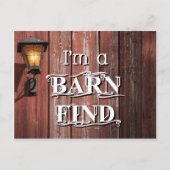 Stallsuche Postkarte (Vorderseite)