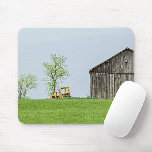 Stallszene mit Traktor Mousepad (Mit Mouse)