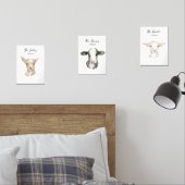 Stalltiere Kinderzimmer Tiere Personalisiert Bilderwand Sets (Schlafzimmer)