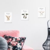 Stalltiere Kinderzimmer Tiere Personalisiert Bilderwand Sets (Wohnzimmer)