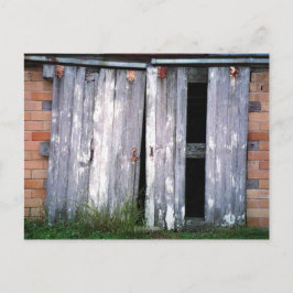 Stalltüren Alte Gebäude Foto Postkarte
