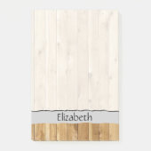 Stallwand, Holz, Holzplatten, Ihr Name Post-it Klebezettel (Vorderseite)