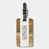 Stallwand, Holz, Holzplatten, Planen, rustikal Gepäckanhänger (Vorderseite vertikal)