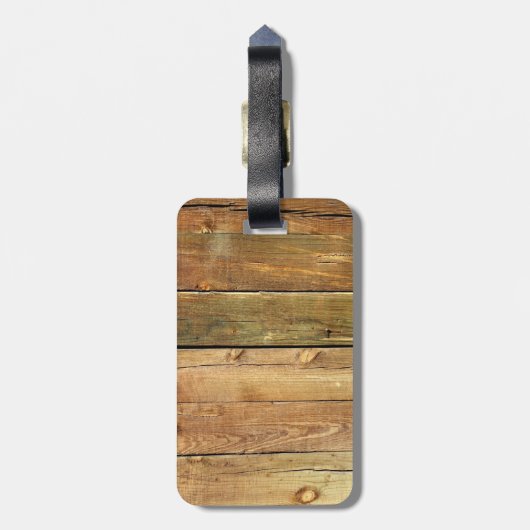 Stallwand, Holz, Holzplatten, Planen, rustikal Gepäckanhänger (Rückseite vertikal)