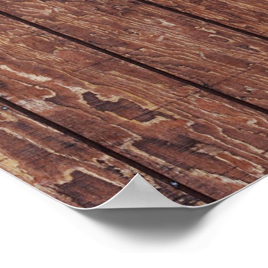 Stallwand, Holz, Holzplatten, Planen, rustikal Poster (Ecke)