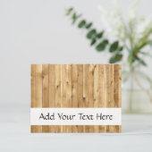 Stallwand, Holz, Holzplatten, Planen, rustikal Postkarte (Stehend Vorderseite)