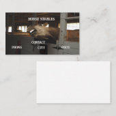 Stallzähne Visitenkarte (Vorne/Hinten)