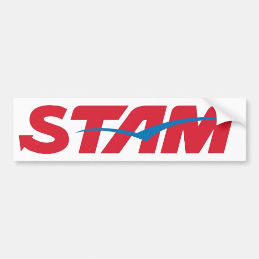 Stam Autoaufkleber (Vorne)