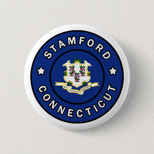 Stamford Connecticut Button (Vorderseite)