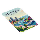 Stamford Connecticut Magnet (Rechte Seite)