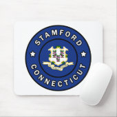 Stamford Connecticut Mousepad (Mit Mouse)