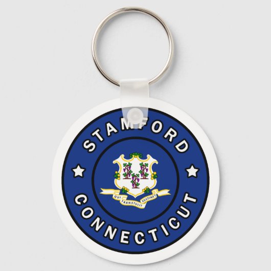 Stamford Connecticut Schlüsselanhänger (Vorderseite)