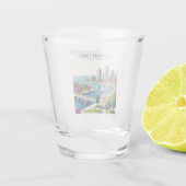 Stamford Connecticut Schnapsglas (Rückseite)