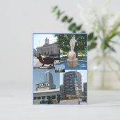 Stamford Ct Downtown Centre Postcard Postkarte (Stehend Vorderseite)