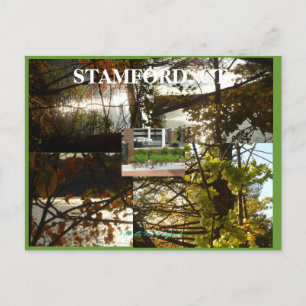 Stamford, Ct. Postkarte